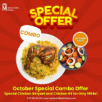 October Special Combo Offer: Biriyani and Chicken 65 for Only 199 kr!